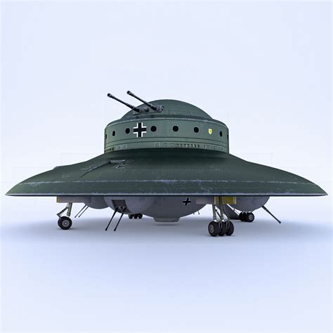 3D nazi ufo haunebu 2 - TurboSquid 1528218