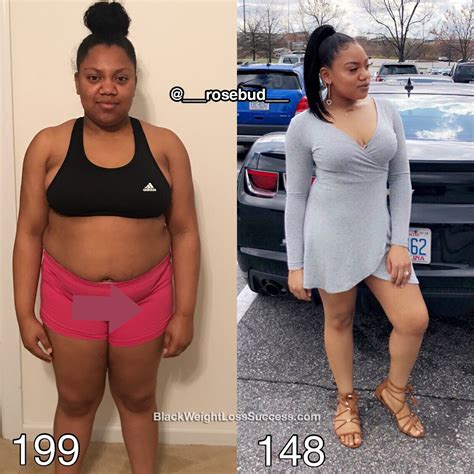 Ashley lost 51 pounds | Black Weight Loss Success