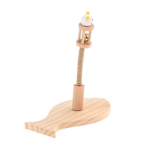 Buy Cat Scratch Post Toy Scratching Scratcher with Board Spring ...