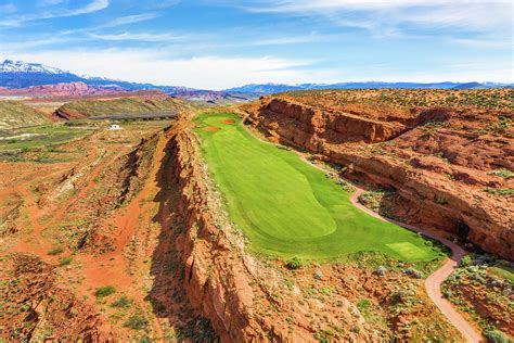 Sand Hollow Golf Course Hole 12 Photograph by Mike Centioli - Pixels