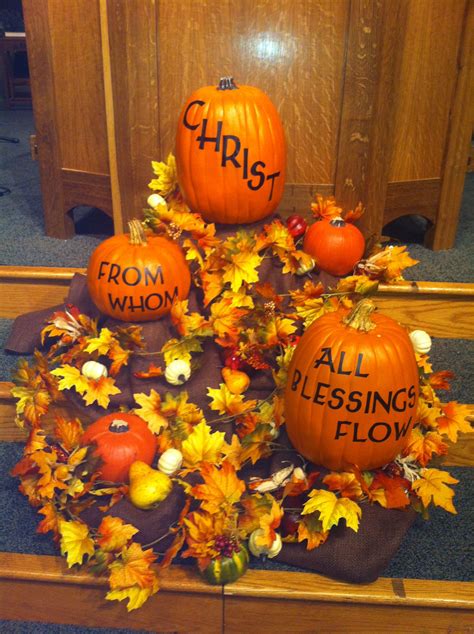 Harvest Decorations for church | Fall church decorations, Harvest ...