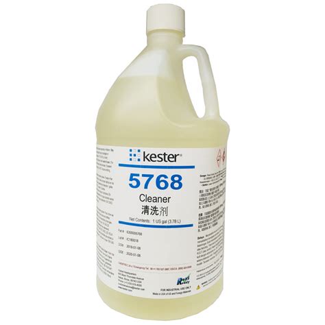 Kester 63-0000-5768 Cleaner, for Water Removal of Rosin Flux Residue ...