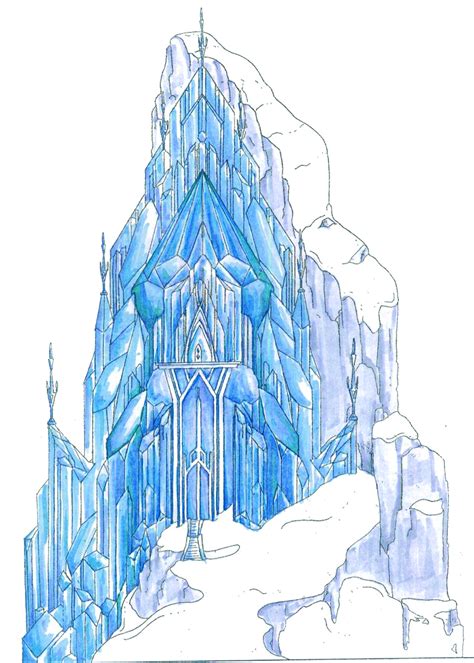 AUG148250 - DISNEY FROZEN VILLAGE ELSA ICE PALACE - Previews World