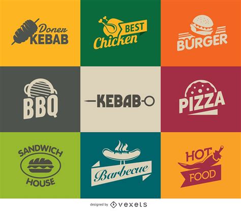 Descarga Vector De Logotipos De Comida Rápida