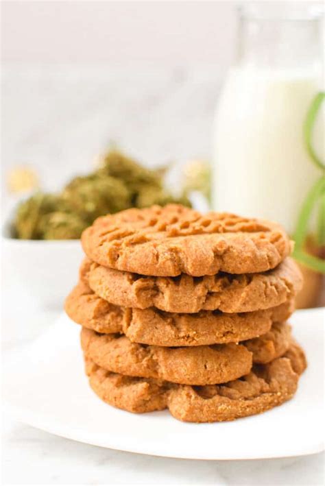 Easy Cannabis Peanut Butter Cookies » Emily Kyle, MS, RDN