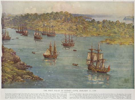 Discovery of present-day Australia - The First Fleet Ships | Ships of Scale