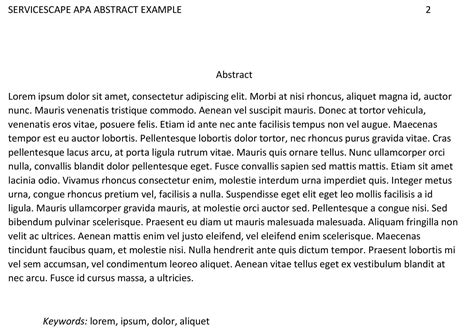 Formidable How To Write A Good Technical Abstract Study Report Nursing