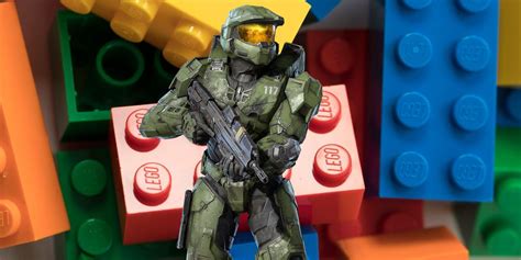 Halo Fan Builds Master Chief Helmet Out Of LEGO