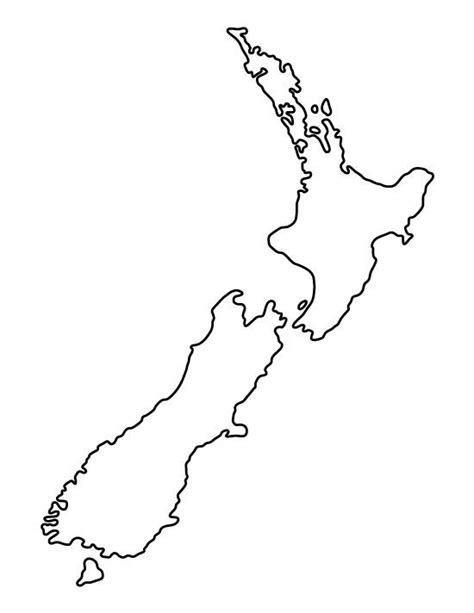 new zealand map outline clipart 10 free Cliparts | Download images on ...