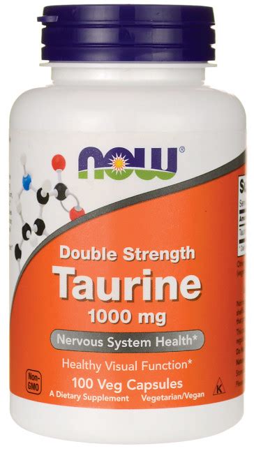 NOW Foods Taurine - Bodybuilding and Sports Supplements