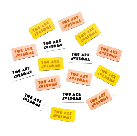 You Are Awesome Little Stickers - Pack of 15 – Worthwhile Paper