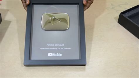 Unboxing Silver Play Button! - YouTube - YouTube