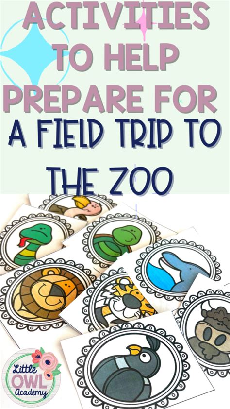 Activities to help Prepare for a Zoo Field Trip - Little Owl Academy