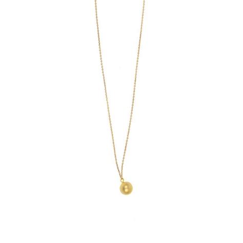 Simple Ball Pendant Necklace | Joy Susan