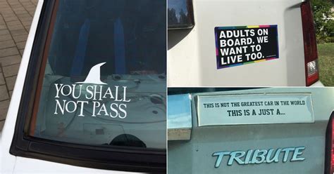 15 Most Hilarious Bumper Stickers People Put On Their Cars