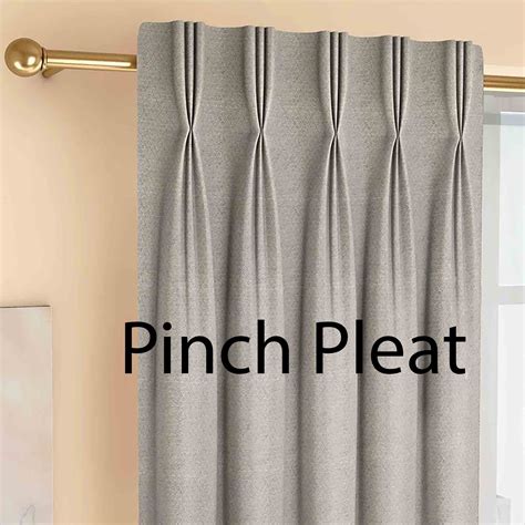 Curtain Style Change PINCH PLEAT CURTAIN - Etsy