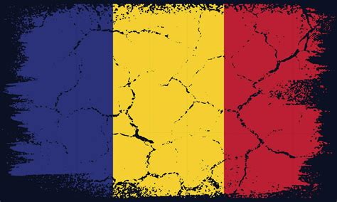 Free Vector Flat Design Grunge Romania Flag Background 29872241 Vector ...