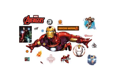 Iron Man - Avengers Assemble Wall Decal | Shop Fathead® for Avengers ...