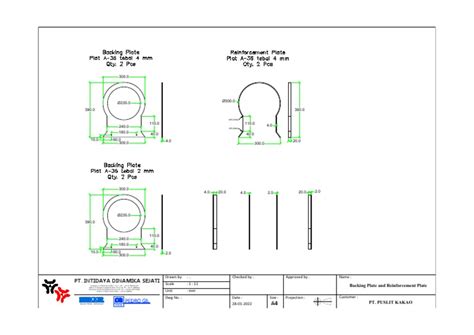 Backing Plate-Rev 01 | PDF