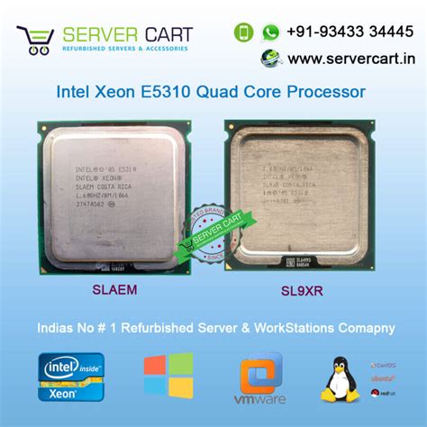 Intel Xeon E5310 Quad Core Processor SL9XR / SLAEM - ServerCart