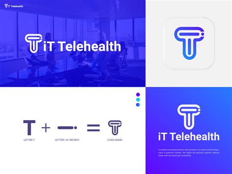 Medical logo | T + I Letter Logo | IT Telehealth Logo