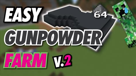 Minecraft Gunpowder Farm | Creeper Farm | CHAPMAN ║ Chapman Official ...