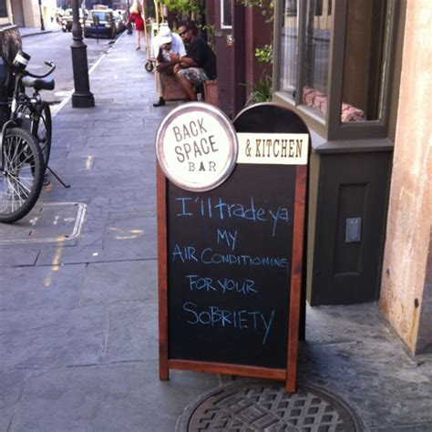 20 of the Funniest Bar Signs - The Half Wall