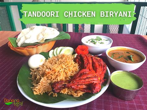 Tandoori Chicken Biryani