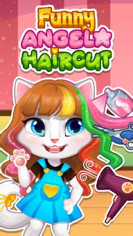 Funny Angela Haircut - GoPandaGames