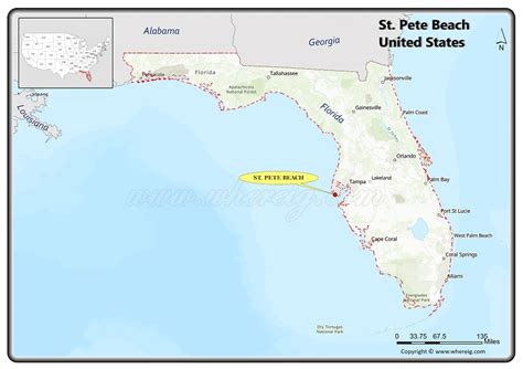 Where is St. Pete Beach, Florida - Location Map, Travel Info, Facts