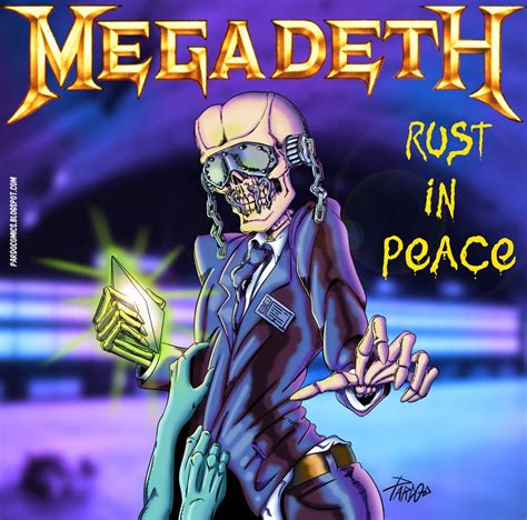 MEGADETH Rust in Peace | Rust in peace, Megadeth, Rock band posters