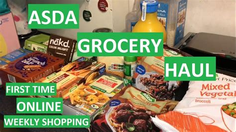 ASDA GROCERY HAUL! FIRST TIME SHOPPING ONLINE - MarisJournal Weekly ...