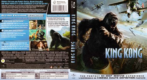 Jaquette DVD de King kong 2005 Zone 1 (BLU-RAY) - Cinéma Passion