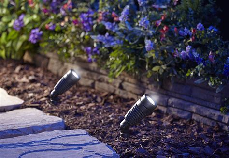 Moonrays 95557 1-Watt Low Voltage LED Outdoor Landscape Metal Spot ...