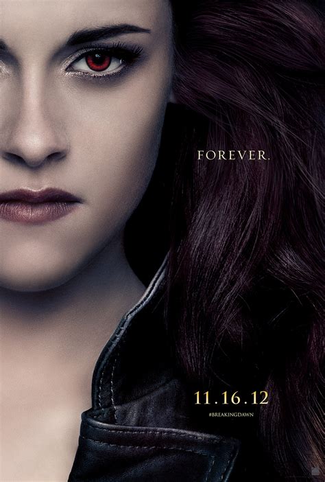 Breaking Dawn part 2 official character poster: Bella Cullen - Twilight ...