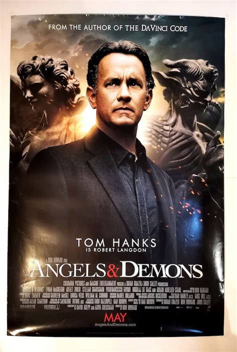 Original Movie Poster ANGELS & DEMONS 2009 | Etsy