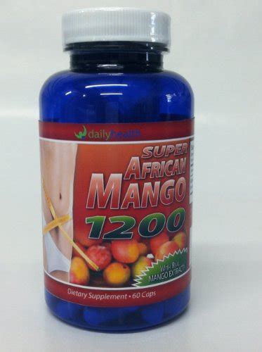 Super African Mango Extract 1200mg 60ct with Real Pure Mango Extract