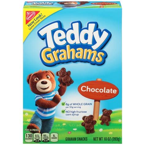 Teddy Graham Chocolate Graham Snacks - 10oz : Target