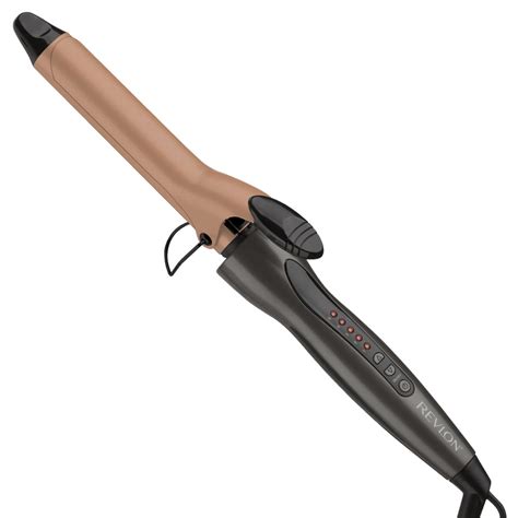 Revlon Pro Collection Copper Ceramic 1" Curling Iron, Black - Walmart ...