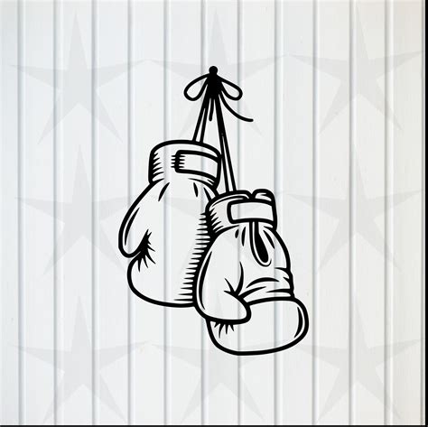 Boxing Gloves Svg, Clipart, Cricut, Silhouette, Cut File, Vector, Vinyl ...