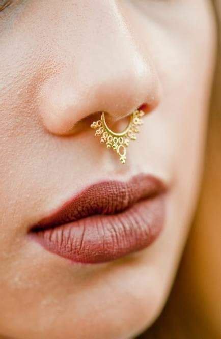 Nose piercing jewellery