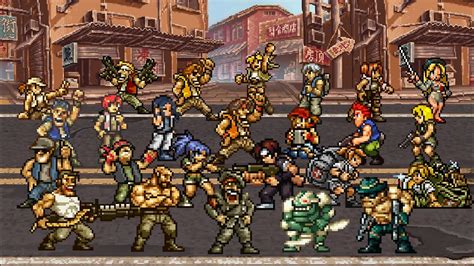 Metal slug characters - davidloced