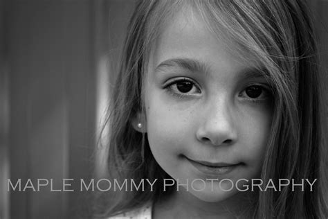 Child Photography... a good black and white can capture a personality ...