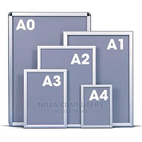 A4, A3, A2, A1, A0 Snapper Frames in Nairobi Central - Stationery, Nova ...