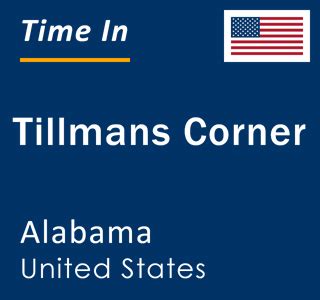 Current Local Time in Tillmans Corner, Alabama, United States