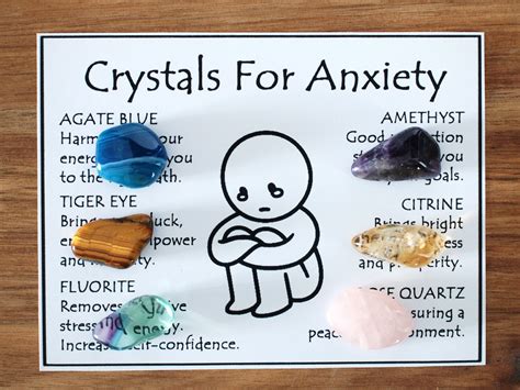 Anxiety Crystals Set Anxiety Crystals Crystals for Anxiety | Etsy