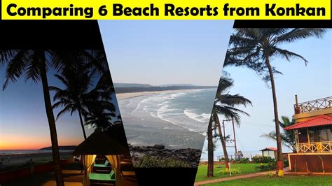 Comparing Beach Resorts in Konkan | Diveagar Beach, Dapoli Beach ...