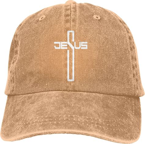 Jopath Jesus Cross Hat,Funny Christian Religious Baseball Cap Washed ...