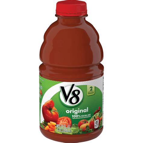 V8® Original 100% Vegetable Juice, 32 oz. | Vegetable & Tomato | D'Agostino