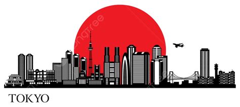 Gambar Siluet Kota Tokyo Jepang Asia, Kota, Modern, Menara PNG dan ...